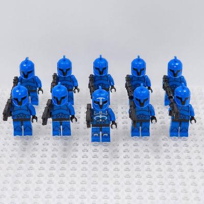 10pcs Star Wars Senate Commandos & Jayfon Minifigure