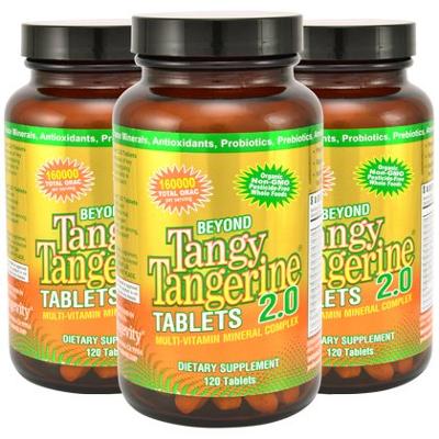 Youngevity Beyond Tangy Tangerine 2.0 Multi-Vitamin & Mineral Complex - Made wit