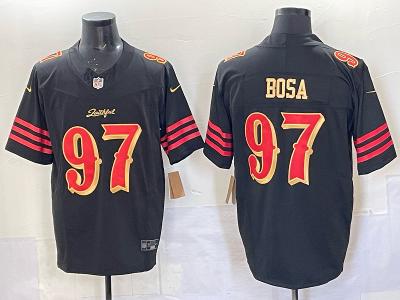 Nick Bosa #97 Limited Jersey 2025 Rivalries Black