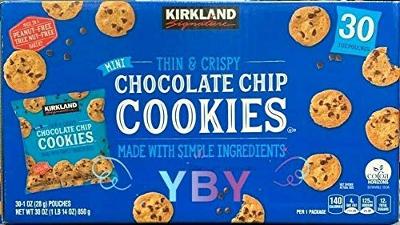Kirkland Signature Kirkland Signature Mini Chocolate Chip Cookies 30 X 1 Ounce (
