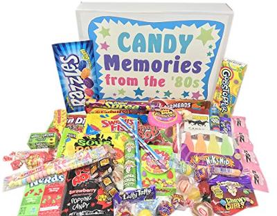 Woodstock Candy ~ 80s Retro Candy Gift Box with 1980's Candy Assortment for Man