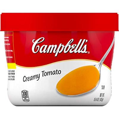 Campbell's Creamy Tomato Soup Microwavable Bowl, 15.4 oz.
