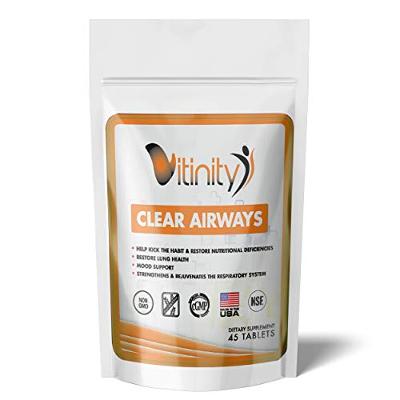 Lung Cleanse for Smokers - Clear Your Airways Respiratory Support Supplement-Nat