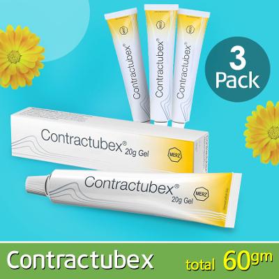 Contractubex [3 x20gm] [Total 60gm] Scar Wound and Acne Treatment Gel 