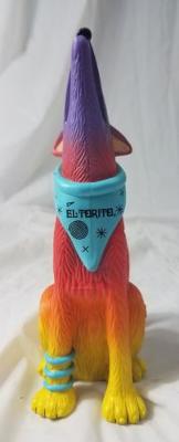 El Torito Mexican Coyote Restaurant Menu Howling 1992 Dog Wolf Multicolored 