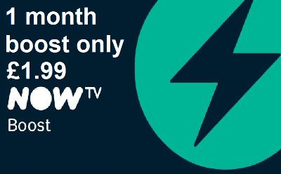 NOW TV BOOST (HD) 1 MONTH CODE EMAIL DELIVERY