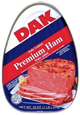 DAK Premium Ham, Fully Cooked, 16 oz.
