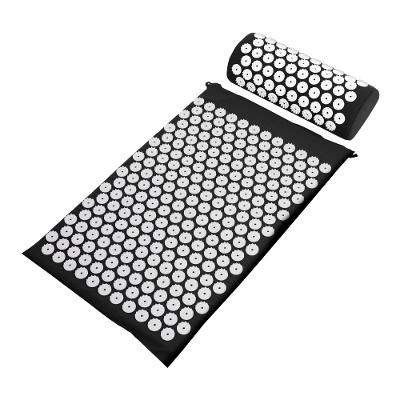 Sharper Image Acupressure Mat & Pillow with Travel Bag