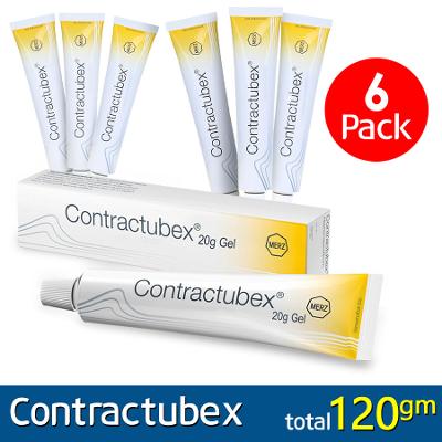 Contractubex [6 x20gm] [Total 120gm] Scar Wound and Acne Treatment Gel 