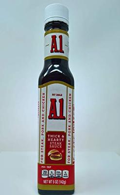A1 Steak Sauce, Thick & Hearty, 10 oz (Pack of 6)