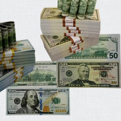 Replica Money Mixed 150 Pieces X $100+$50 Assorted Prop copy bills, Double Sided