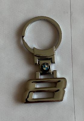 BMW 8 Series Metal Keyring 
