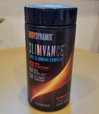 BodyDynamix Slimvance 120Caps Core Body Slimming Complex Thermogenic Ex04/22 HTF