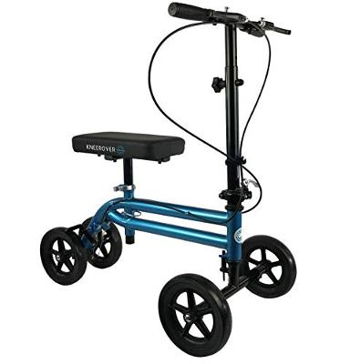 KneeRover Economy Knee Scooter Steerable Knee Walker Crutch Alternative with Dua