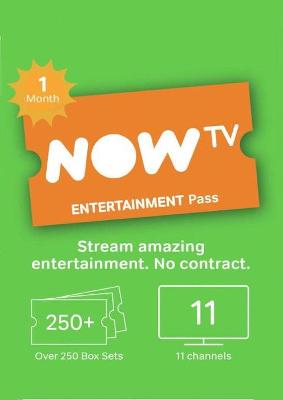Now TV 1 Month Entertainment Pass Voucher Nowtv Email Del Apply TODAY