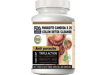 Herbal Mega Clean Detox body Liver Kidney Pancreas Colon 100 caps + 1 detox tea