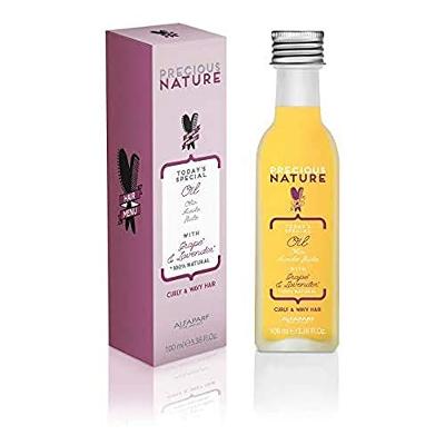 Alfaparf Milano Precious Nature Curly & Wavy Hair Oil - Enriched with Lavender a