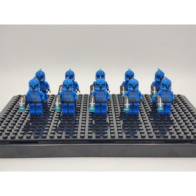 10pcs Star Wars Senate Commandos & Senate Guards Minifigure