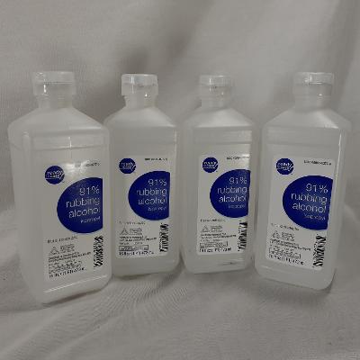 Isopropyl Alcohol 16 fluid ounces lot of 4 1 pint 16 fluid ounces 473 ml bottles