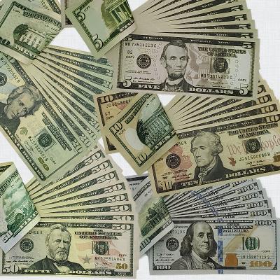 Prop Money Mixed 150 Pcs X $100+$50+$20+$10+$5 Double sided Replica play dollar 