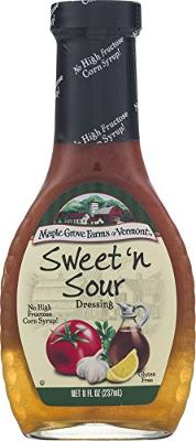 Maple Grove Farms Original Salad Dressing, Sweet'n Sour, 8 Ounce (Pack of 12)