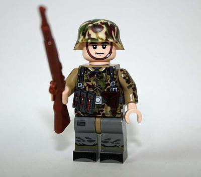 German Waffen SS WW2 Army Compatible with Lego Minifigure