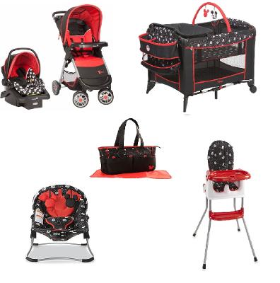 Disney Mickey Mouse Constellation Baby Gear Bundle Collection Set