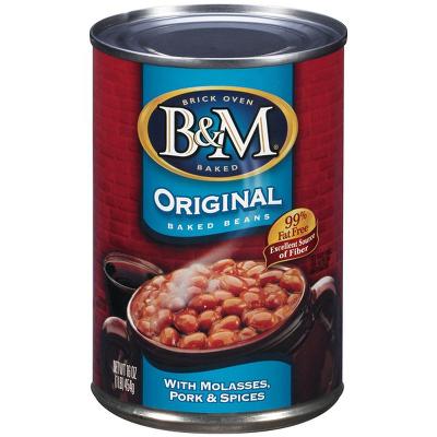  B&M Original Baked Beans 16.00 oz, (8 PAK)