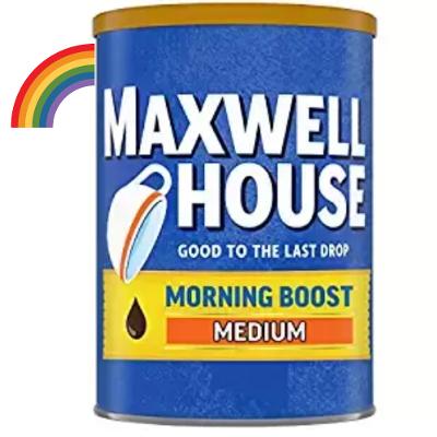 Maxwell House Morning Boost Medium Roast Ground Coffee (11.5 oz Canister) 4 Pak