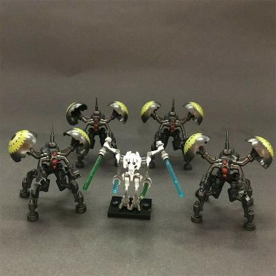 5PCS Star Wars General Grievous Buzz Droids Minifigures