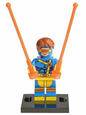 Cyclops X-Men Marvel Custom minifigure Comic version  Toys Mini Figure