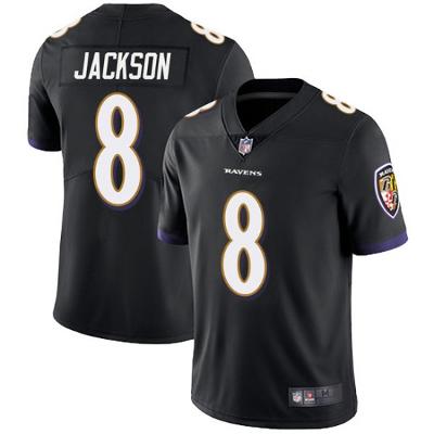 Baltimore Ravens Lamar Jackson Black Limited Jersey