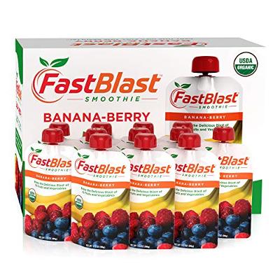 FastBlast Banana-Berry Smoothie. Supports Intermittent Fasting. Controls Appeti