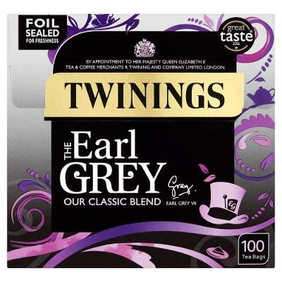 Twinings Earl Grey Tea Bags 100 per Pack