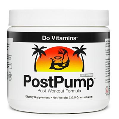Do Vitamins PostPump Natural Post-Workout Supplement, Muscle Building Recovery P
