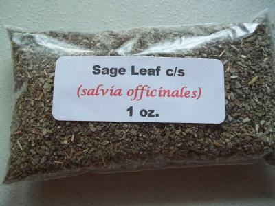 1 oz. Sage Leaf (Salvia officinalis)