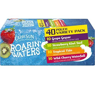 Capri Sun Roaring Waters Juice Box, 60 Ounce - 40 count