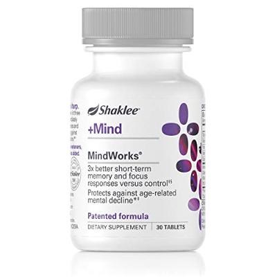 Shaklee - MindWorks - 30 Tablets