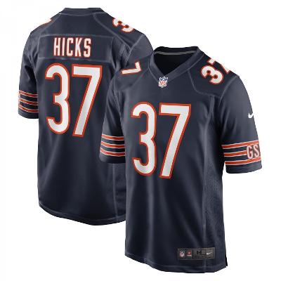 Elijah Hicks Navy Chicago Bears Game Player