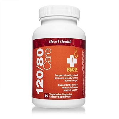 Redd Remedies, 120/80 Care, Natural Blood Pressure Formula, 60 Capsules