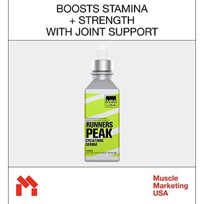Runners Peak Creatine Serum Boosts Running, Instant Energy + Endurance Power. Gr