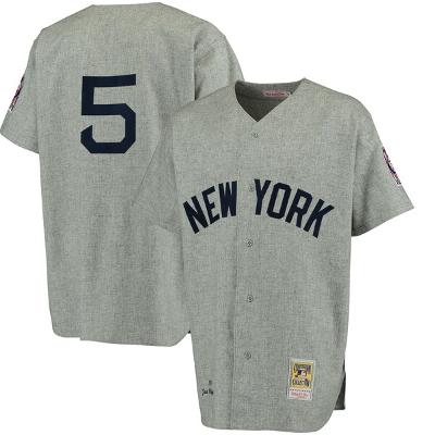 New York Yankees Joe DiMaggio Gray 1939 Throwback Jersey