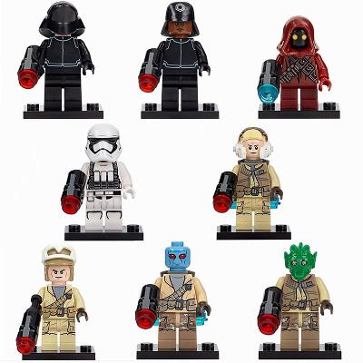 8PCS Star Wars Dark Troopers Boba Fett Fennec Shand Omega Minifigure