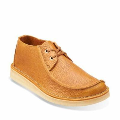 Clarks Originals Men's Seam Trek Tan Leather Oxfords 26113254