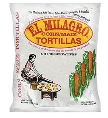 El Milagro Corn Tortillas