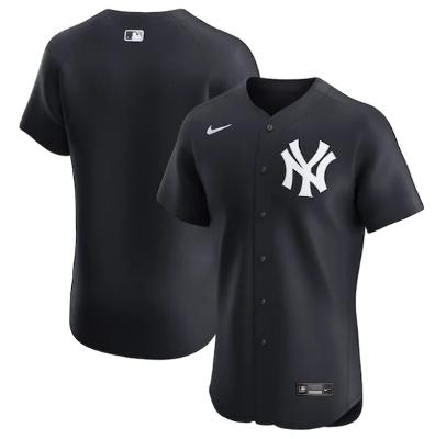 New York Yankees Elite Jersey Black