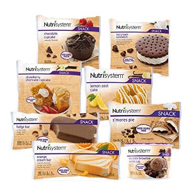 Nutrisystem Dessert Lovers Variety Pack, 20 Count (Frozen)
