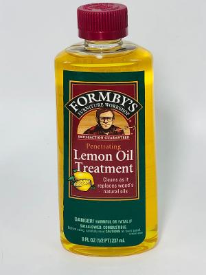 Formbys Lemon Oil Wood Furniture Treatment 8 Oz Large Bottle NEW Discontinued!
