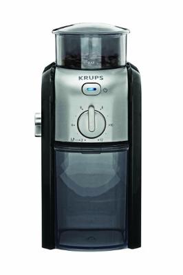 Krups SANTA Fe GVX2 Coffee Grinder - Black/Chrome