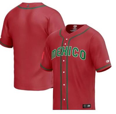 Mexico Baseball Jersey 2023 Team World Cool Base Stitched Classic